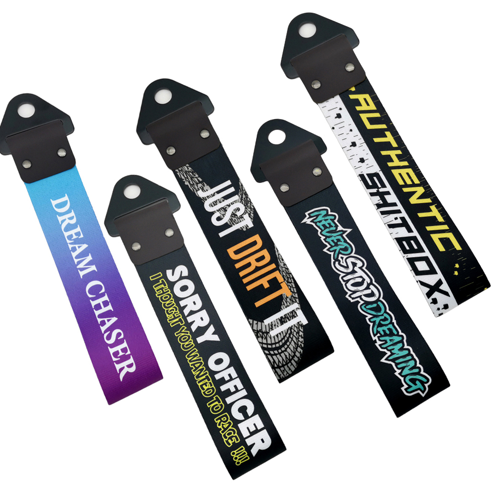 Head Racket Boom - New JDM Tow Strap Car Trailer