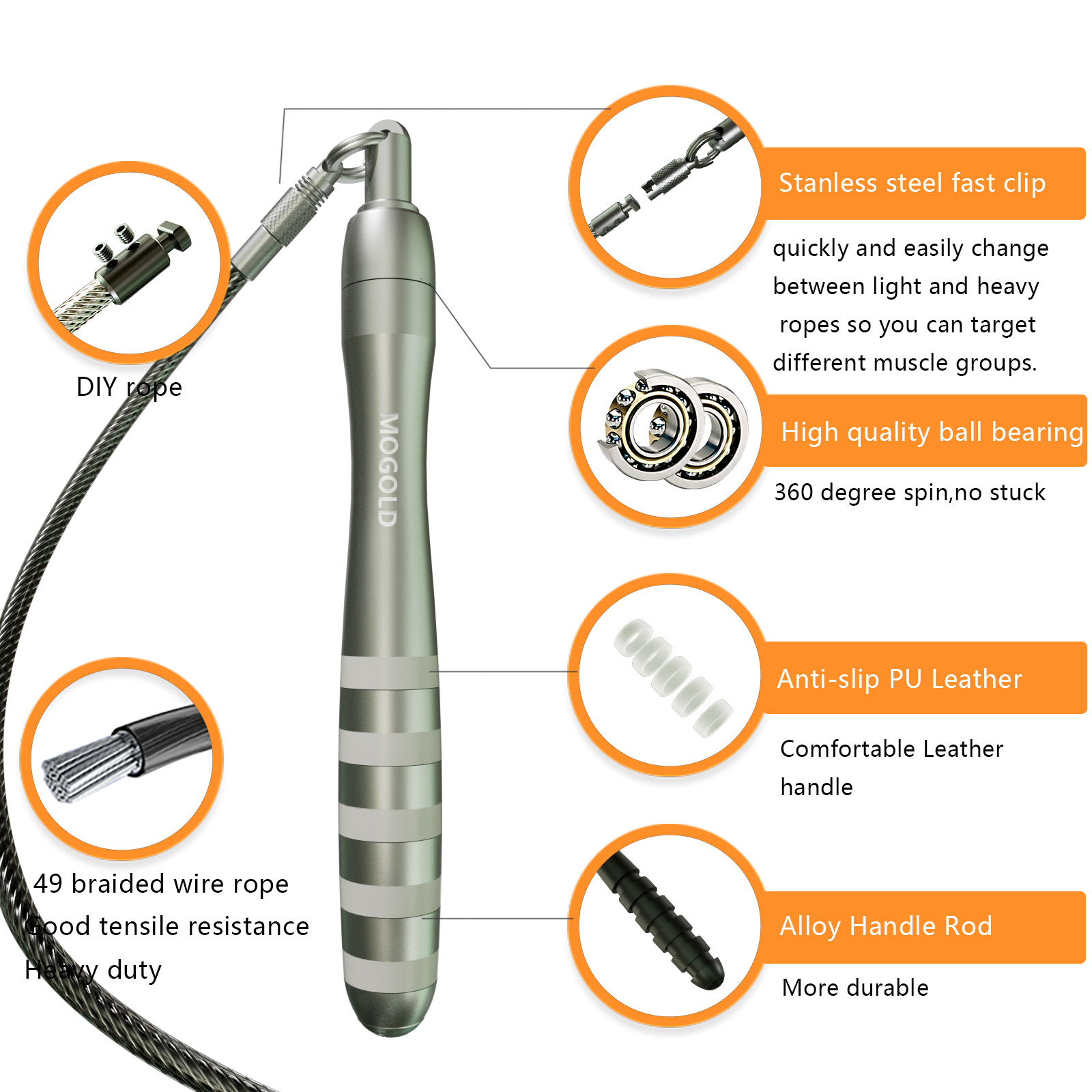 Crossfit Speed Jumping Rope Ho - Crossfit No Equipment review and price