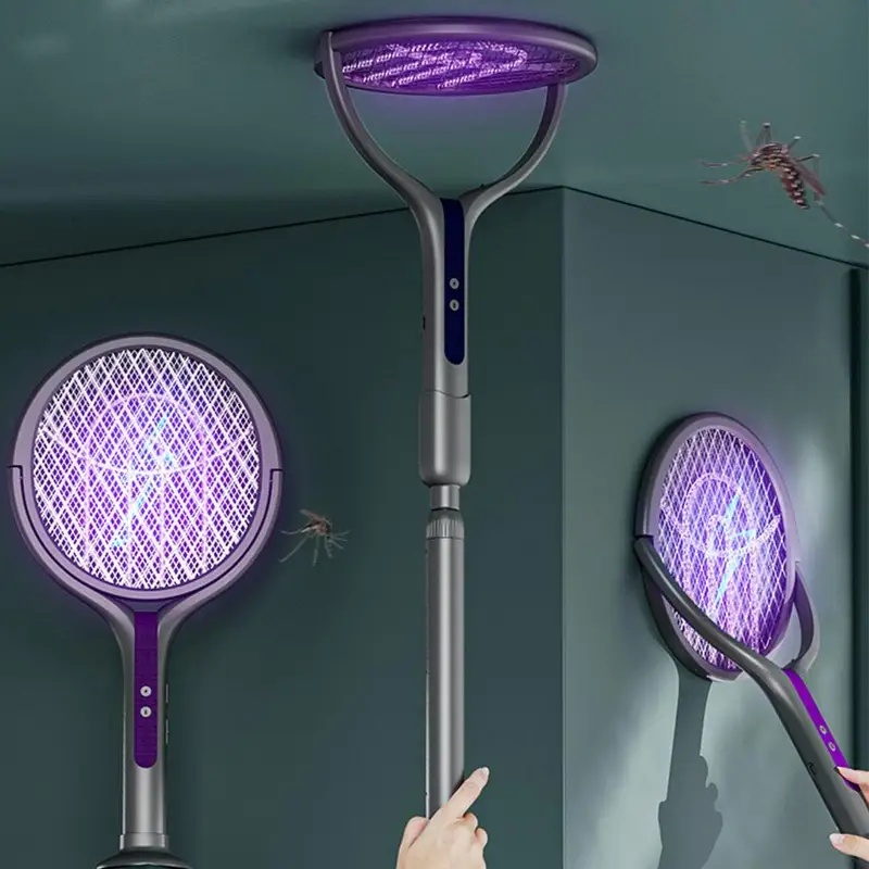 Rotating Head Bug Zapper Racke - Head Racket Boom review and price