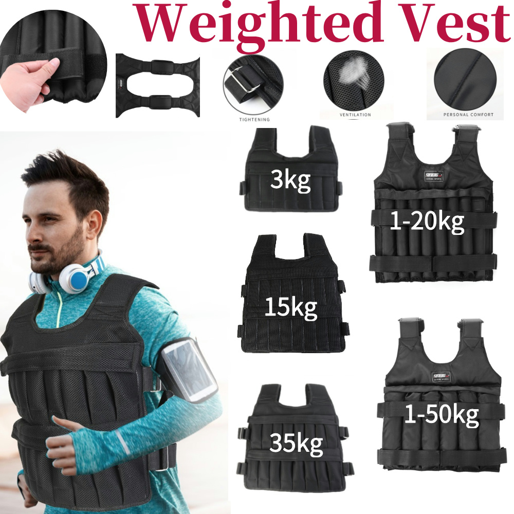 3/15/35kg Workout Weight Jacke - Crossfit Weight Vest review and price