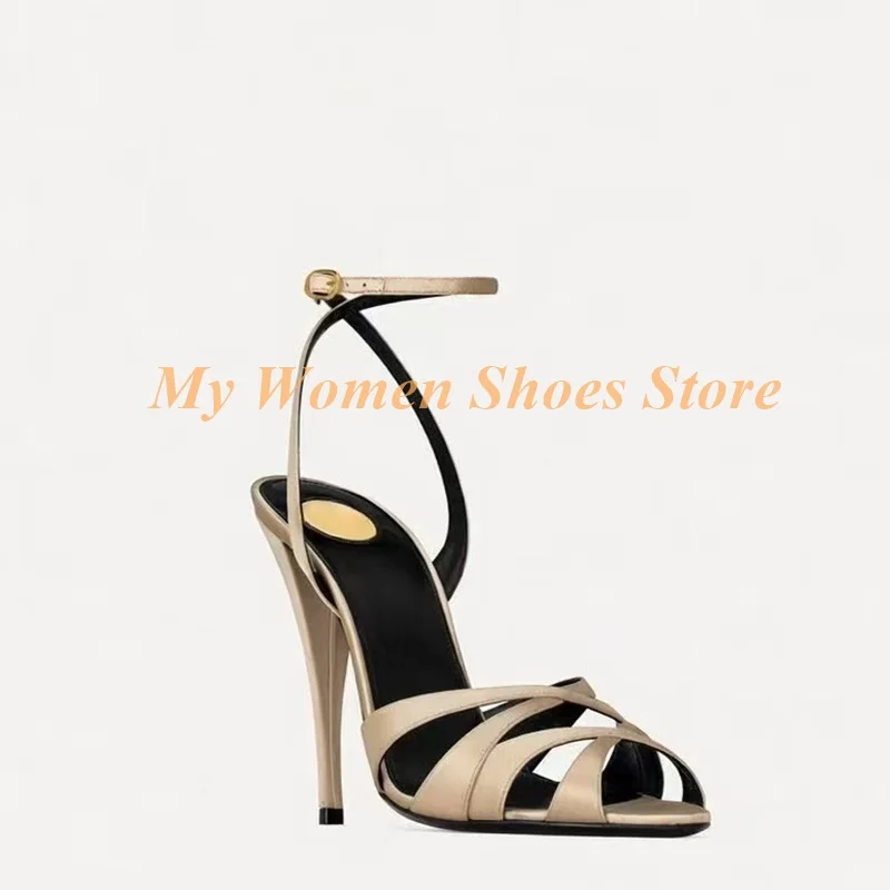 Cross Strap Open Toe Sandals A - Crossfit Outfit review and price