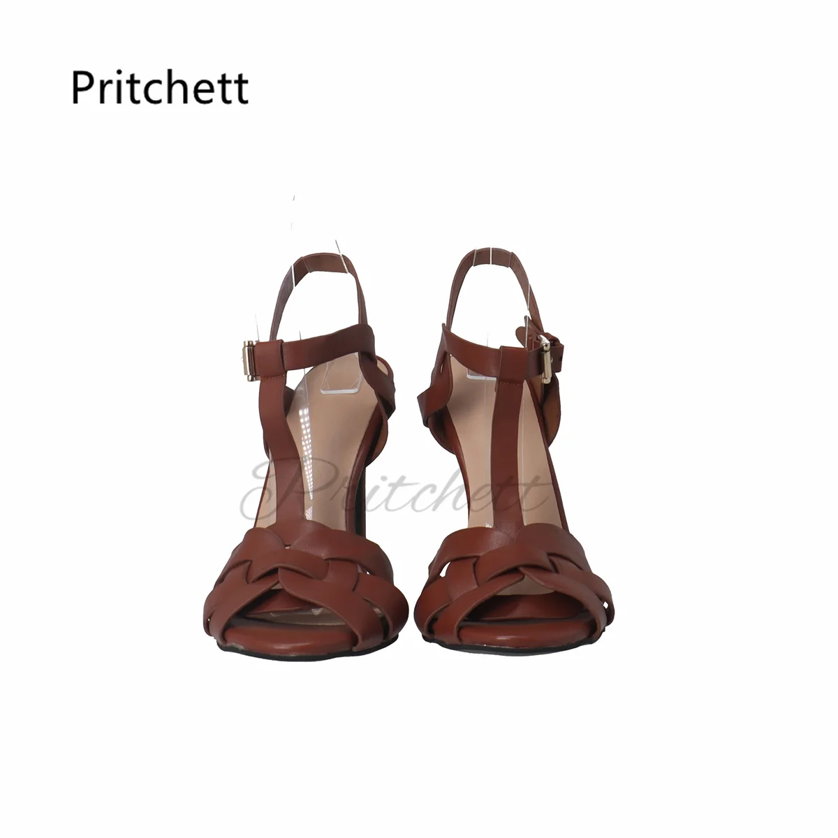 Brown Cross Weave High Heels S - Crossfit Lady review and price