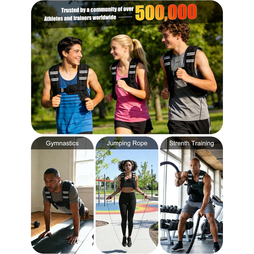Fitness Weighted Vest Pre-Fill - Crossfit Weight Vest review and price