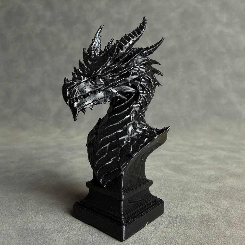 1-Piece Dragon Head Sculpture  - Head Racket Boom review and price