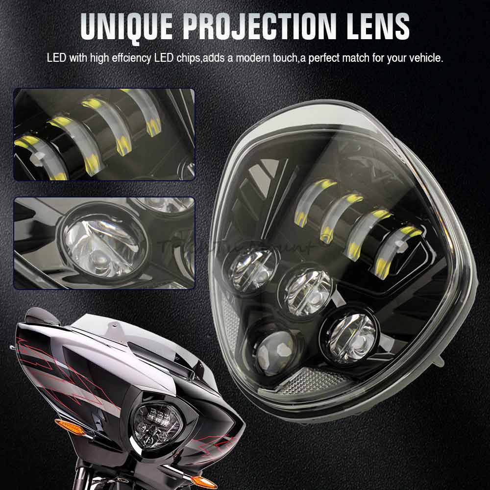 60W LED Headlight Fits For Vic - Crossfit Victory review and price