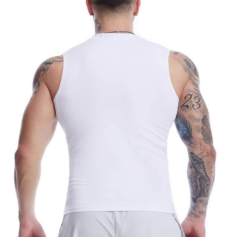 Cross Print Sleeveless Compres - Crossfit Gym review and price